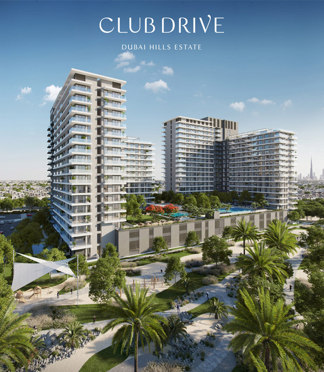 Club Drive in Dubai Hills Estate